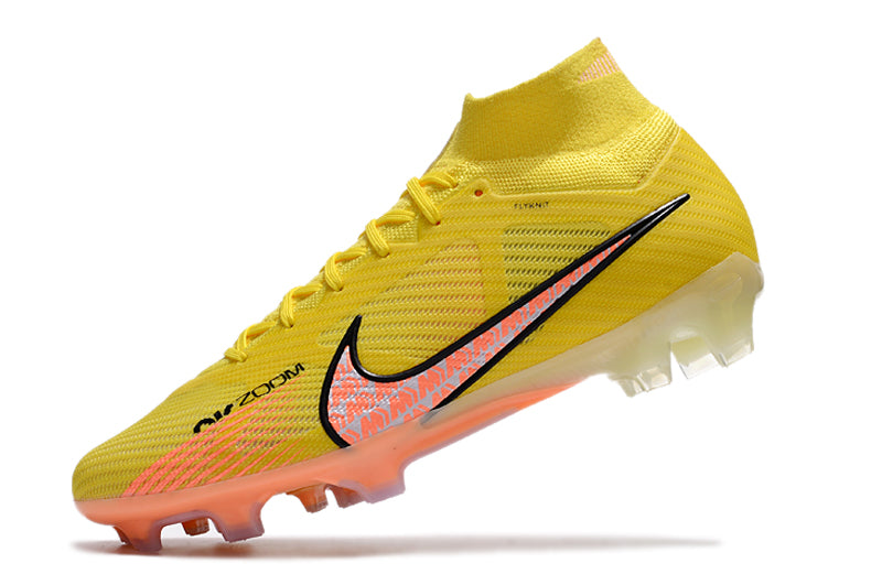 Nike Air Zoom Mercurial Superfly IX Elite FG - Yellow - High Top