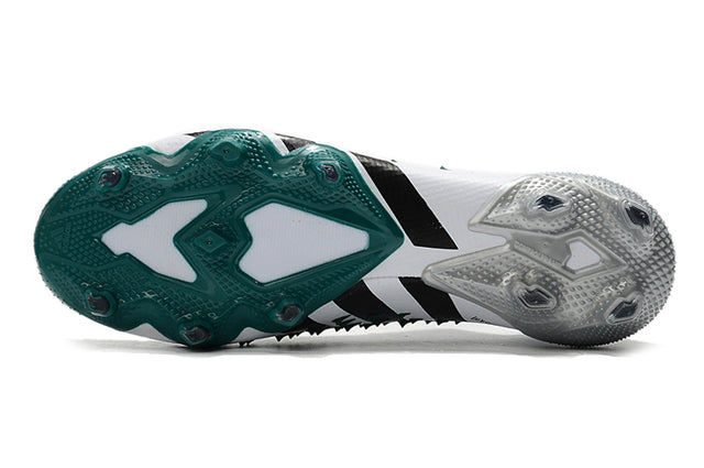 Adidas Predator Freak .1 FG Soccer Cleats – High Top – White/Green