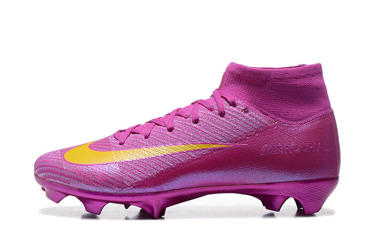 Nike Air Zoom Mercurial Superfly 10 Elite FG - Mens Soccer Cleats - Firm Ground - Black/White/Black