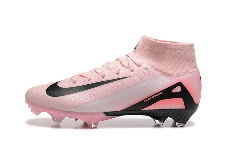 Nike Air Zoom Mercurial Superfly 10 Elite FG - Mens Soccer Cleats - Firm Ground - Black/White/Black
