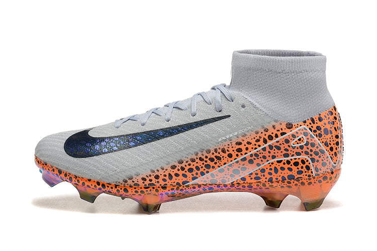 Nike Air Zoom Mercurial Superfly 10 Elite FG - Mens Soccer Cleats - Firm Ground - Black/White/Black