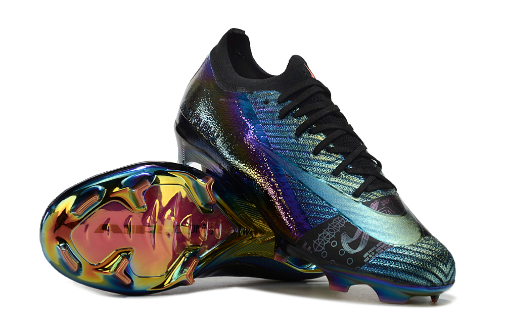 Nike Air Zoom Mercurial Vapor 16 Elite FG - Mens Soccer Cleats - Firm Ground - Black/White/Black