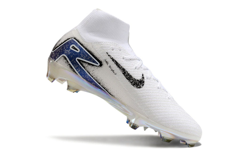 Nike Air Zoom Mercurial Superfly 10 Elite FG - Mens Soccer Cleats - Firm Ground - Black/White/Black