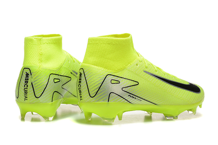 Nike Air Zoom Mercurial Superfly 10 Elite FG - Mens Soccer Cleats - Firm Ground - Black/White/Black