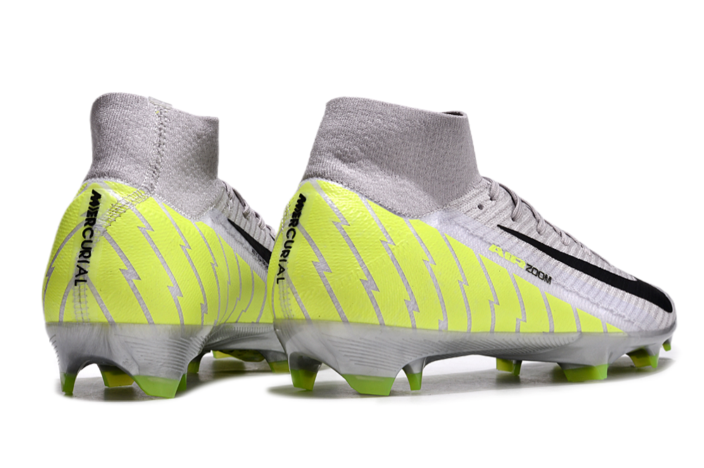 Nike Air Zoom Mercurial Superfly 10 Elite FG - Mens Soccer Cleats - Firm Ground - Black/White/Black