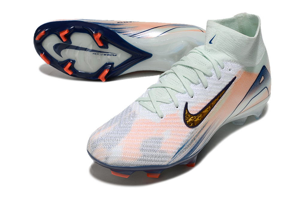 Nike Air Zoom Mercurial Superfly 10 Elite FG - Mens Soccer Cleats - Firm Ground - Black/White/Black