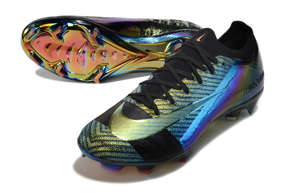Nike Air Zoom Mercurial Vapor 16 Elite FG - Mens Soccer Cleats - Firm Ground - Black/White/Black