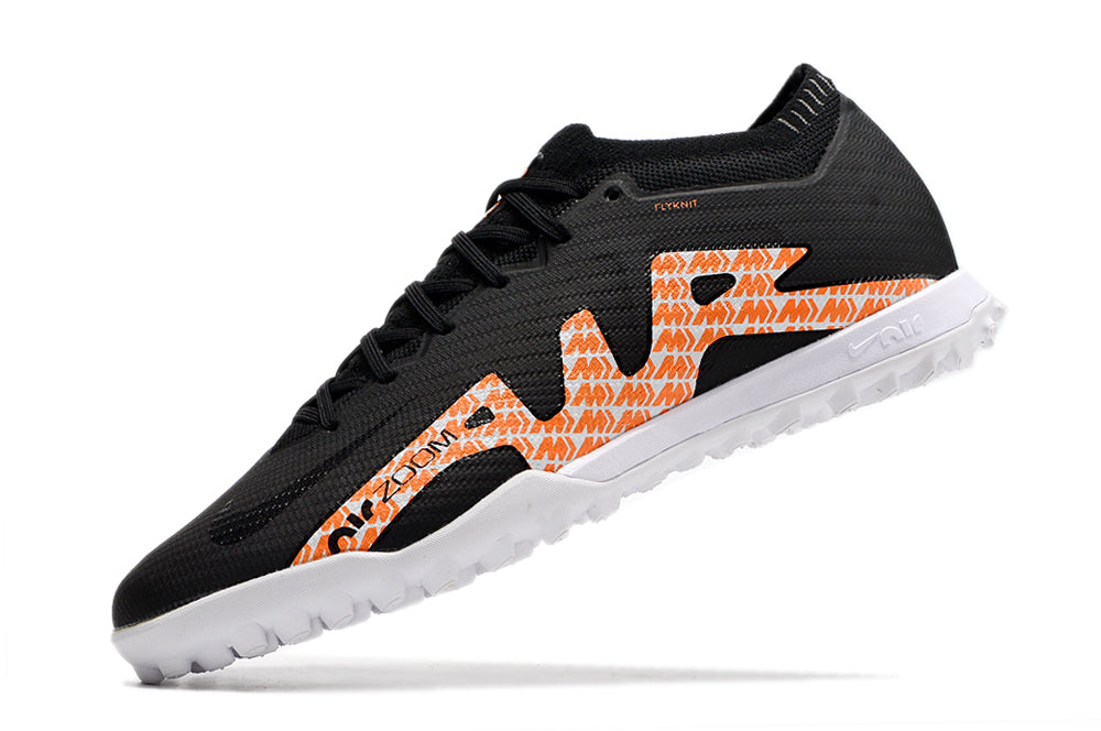 Nike Air Zoom TF Turf Soccer Shoes - Black/Orange (Low)