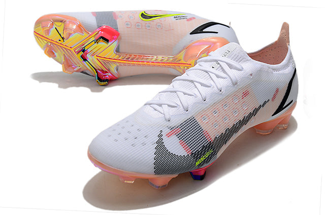 Nike Mercurial Vapor 14 Elite FG Field Soccer Cleats - White - Low