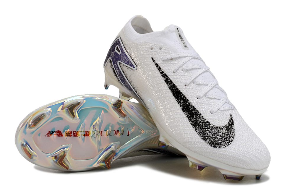 Nike Air Zoom Mercurial Vapor 16 Elite FG - Mens Soccer Cleats - Firm Ground - Black/White/Black