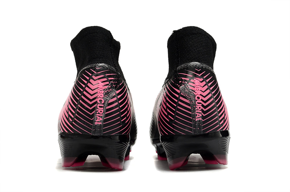 Nike Air Zoom Mercurial Superfly 10 Elite FG - Mens Soccer Cleats - Firm Ground - Black/White/Black