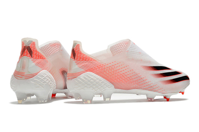 Adidas X Ghosted FG Soccer Cleats – White/Red