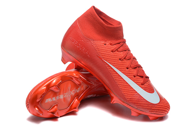 Nike Air Zoom Mercurial Superfly 10 Elite FG - Mens Soccer Cleats - Firm Ground - Black/White/Black