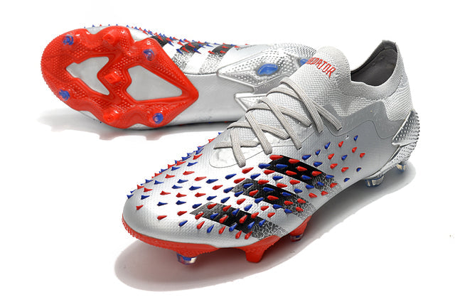 Adidas Predator Freak+ FG Soccer Cleats – Low Top – Gray