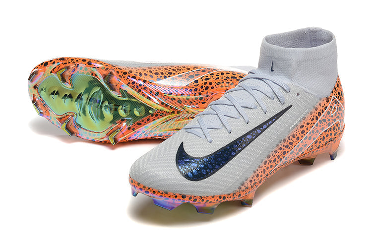 Nike Air Zoom Mercurial Superfly 10 Elite FG - Mens Soccer Cleats - Firm Ground - Black/White/Black