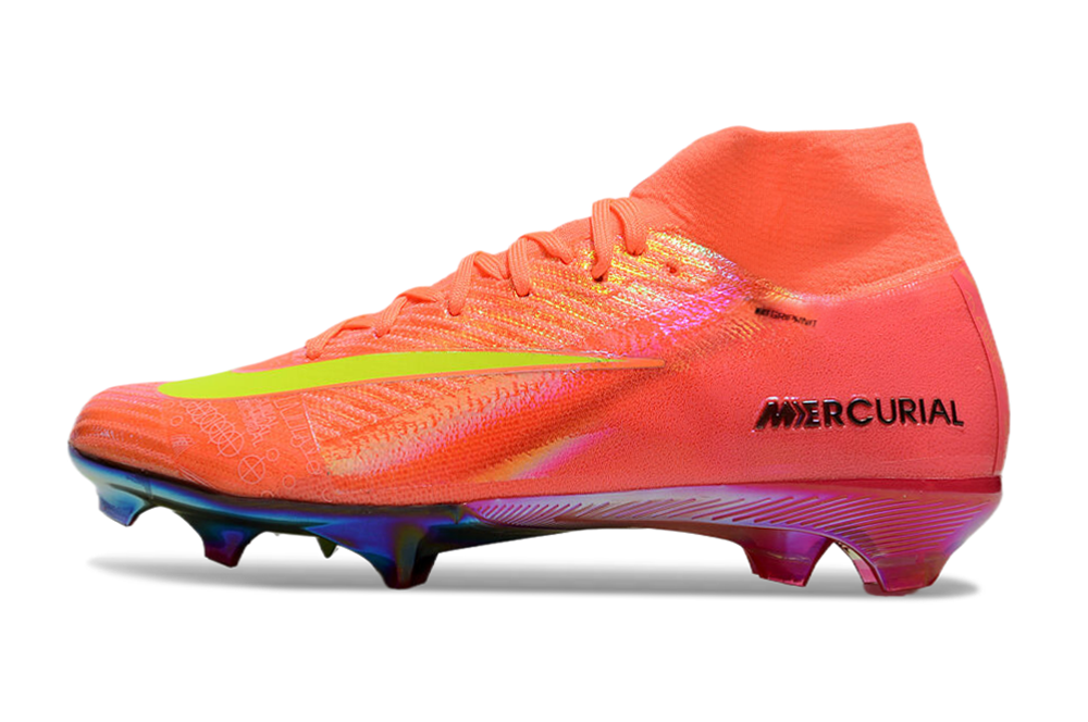 Nike Air Zoom Mercurial Superfly 10 Elite FG - Mens Soccer Cleats - Firm Ground - Black/White/Black