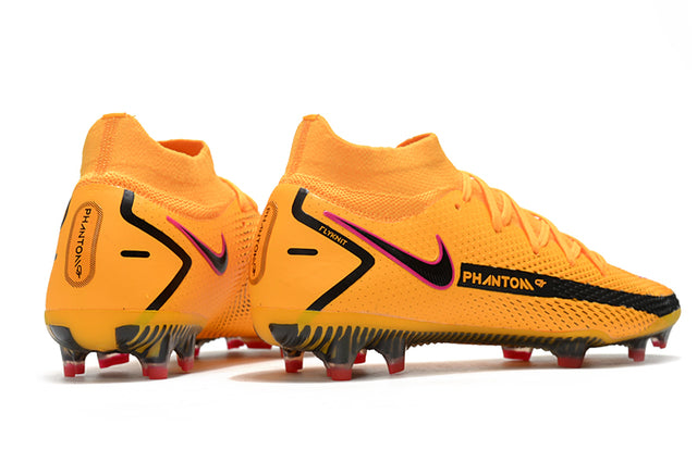 Nike Phantom GT Elite Dynamic Fit FG Soccer Cleats – High Top – Orange