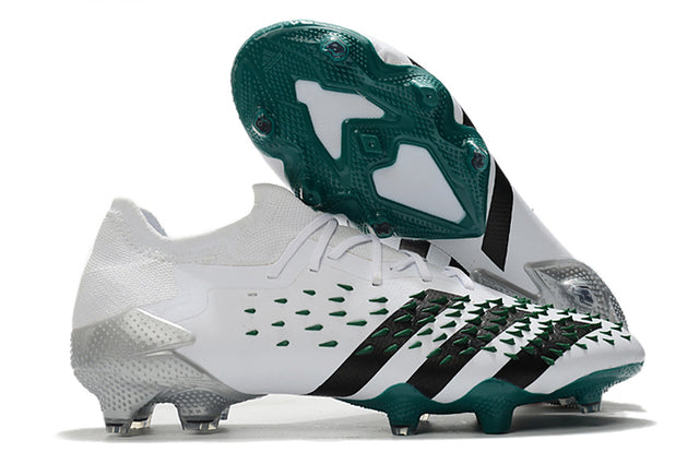 Adidas Predator Freak .1 FG Soccer Cleats – Low Top – White/Green
