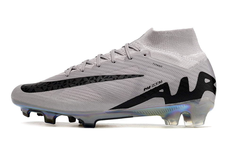 Nike Air Zoom Mercurial Superfly 9 Elite FG - Mens Soccer Cleats - Firm Ground - Black/White/Black