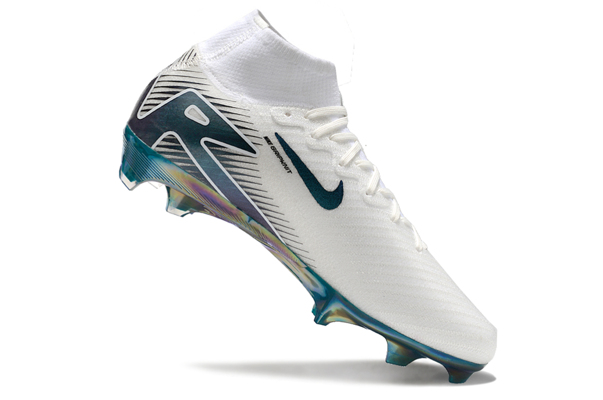Nike Air Zoom Mercurial Superfly 10 Elite FG - Mens Soccer Cleats - Firm Ground - Black/White/Black