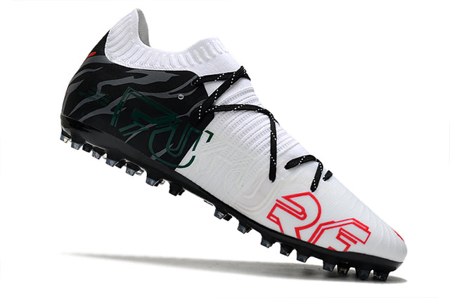 Puma Future Z FG Firm-Ground Soccer Cleats - White/Black