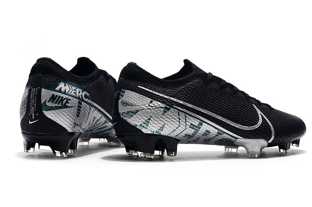 Nike Mercurial Vapor 13 Elite FG Football Boots Black e Green - Low