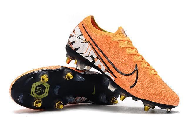 Nike Mercurial Vapor 13 Elite SG-PRO Indoor Soccer Shoes Anti Clog Orange - Low