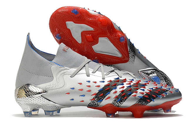 Adidas Predator Freak .1 FG Soccer Cleats – High Top – Gray