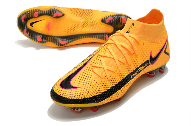 Nike Phantom GT Elite Dynamic Fit FG Soccer Cleats – High Top – Orange