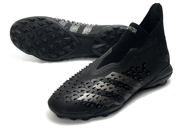 Adidas Predator Freak+ FG Soccer Cleats – High Top – Black