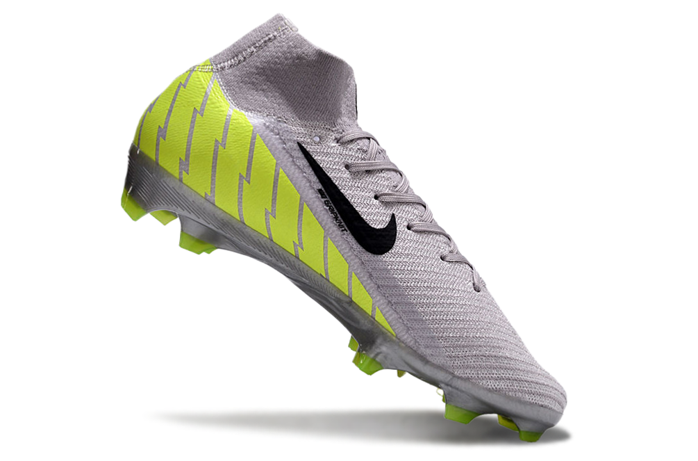 Nike Air Zoom Mercurial Superfly 10 Elite FG - Mens Soccer Cleats - Firm Ground - Black/White/Black