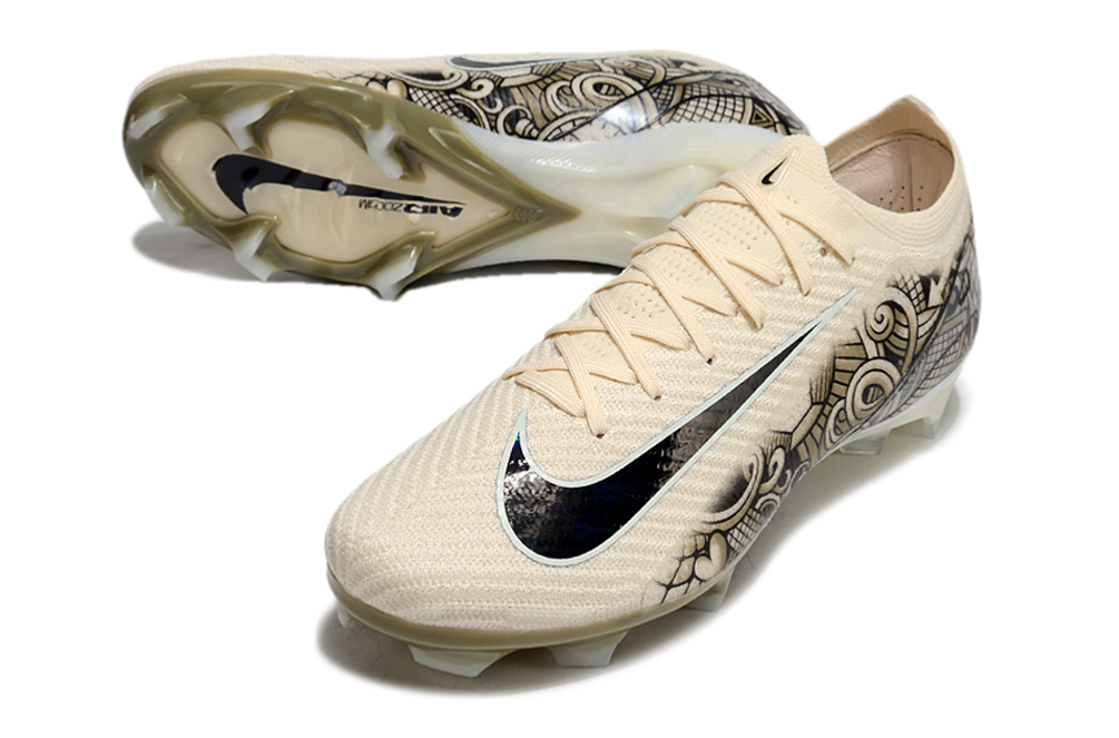 Nike Air Zoom Mercurial Vapor 16 Elite FG - Mens Soccer Cleats - Firm Ground - Black/White/Black