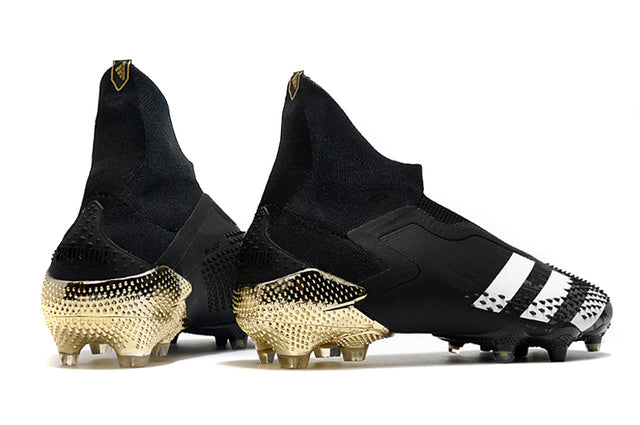 Adidas Predator Mutator+ FG Soccer Cleats – High Top – Black/Gold