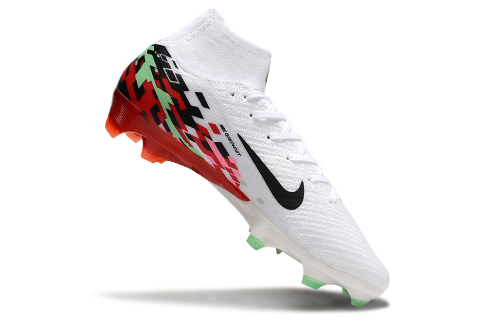 Nike Air Zoom Mercurial Superfly 10 Elite FG - Mens Soccer Cleats - Firm Ground - Black/White/Black