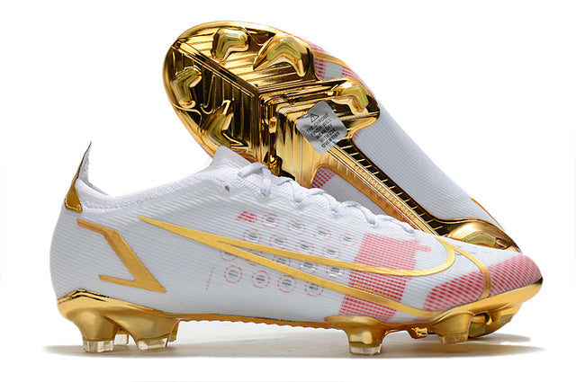 Nike Mercurial Vapor 14 Elite FG White/Pink - Low