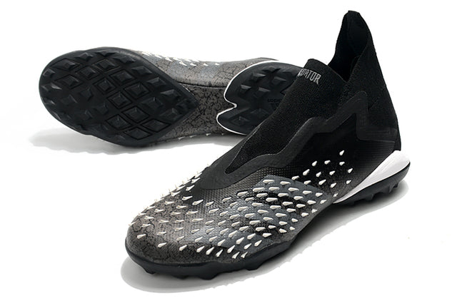 Adidas Predator Freak+ FG Soccer Cleats – High Top – Black/White