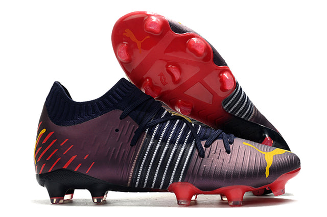 Puma Future Z FG Soccer Cleats – Black/Red/Orange