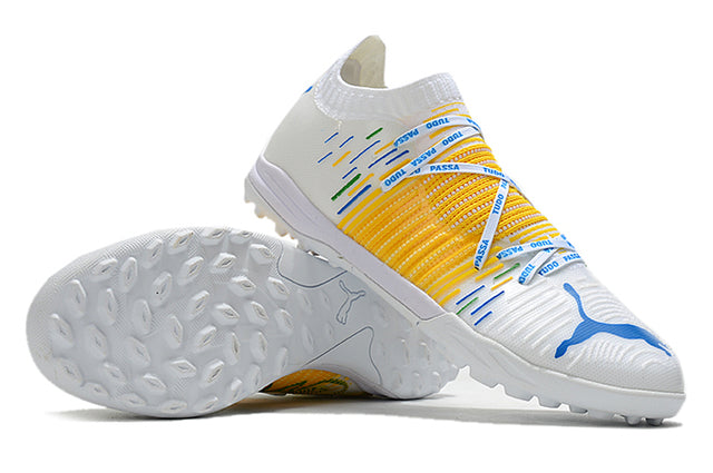 Puma Future Z TF Turf Soccer Cleats - Yellow (Low)