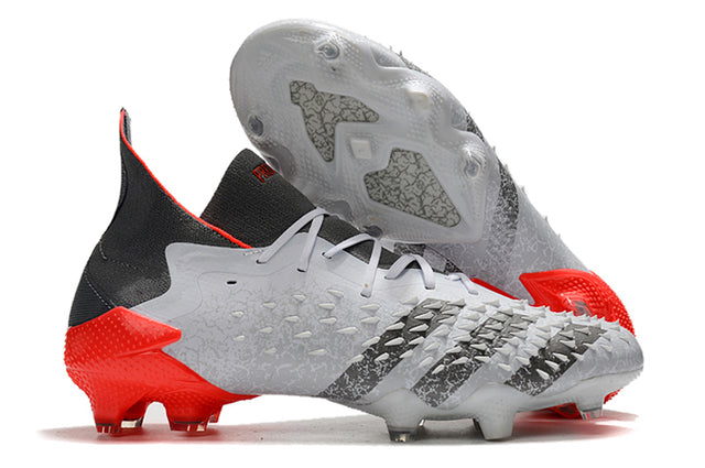 Adidas Predator Freak .1 FG Soccer Cleats – High Top – White/Orange