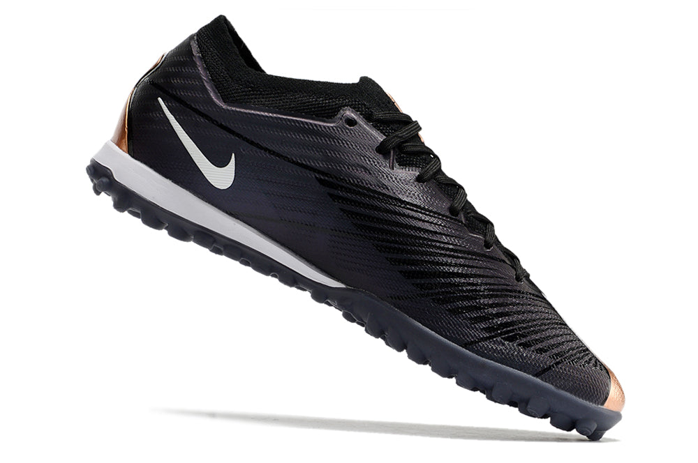 Nike Air Zoom TF Turf Soccer Shoes - Black/Brown (Low)