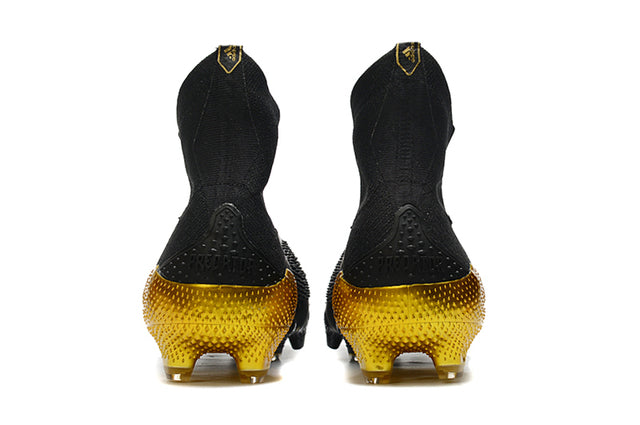 Adidas Predator Mutator+ FG Soccer Cleats – High Top – Black/Gold