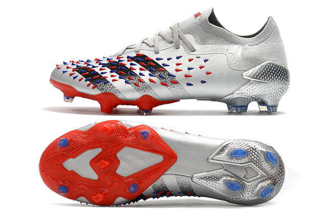 Adidas Predator Freak+ FG Soccer Cleats – Low Top – Gray