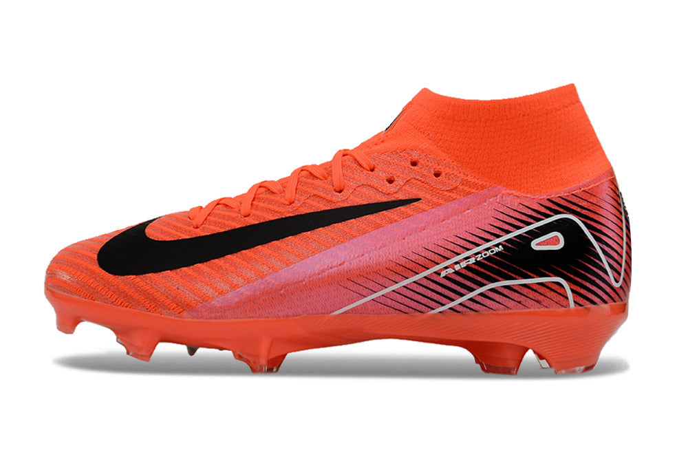 Nike Air Zoom Mercurial Superfly 10 Elite FG - Mens Soccer Cleats - Firm Ground - Black/White/Black