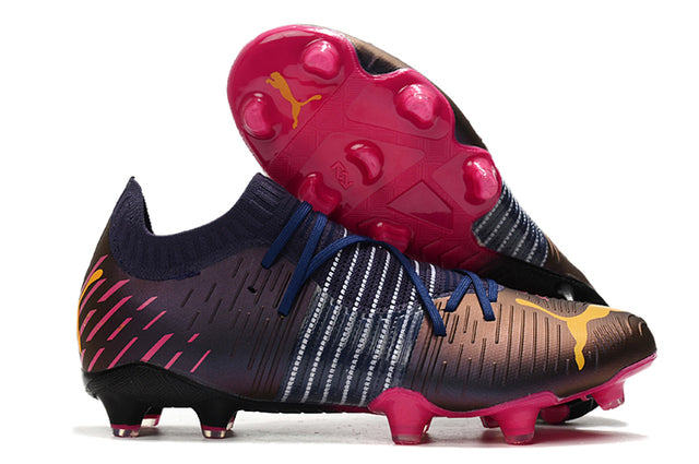 Puma Future Z FG Soccer Cleats – Black/Pink/Orange