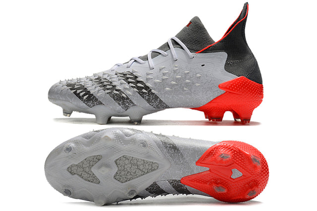 Adidas Predator Freak .1 FG Soccer Cleats – High Top – White/Orange