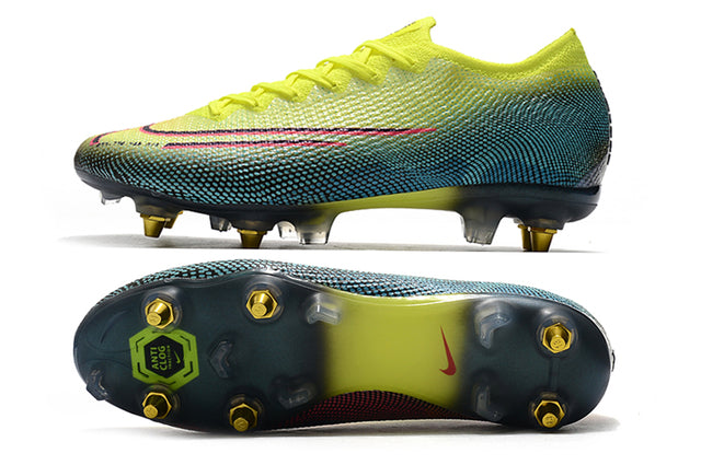 Nike Mercurial Vapor 13 Elite SG-PRO Anti-Clog Turf Soccer Cleat - Green
