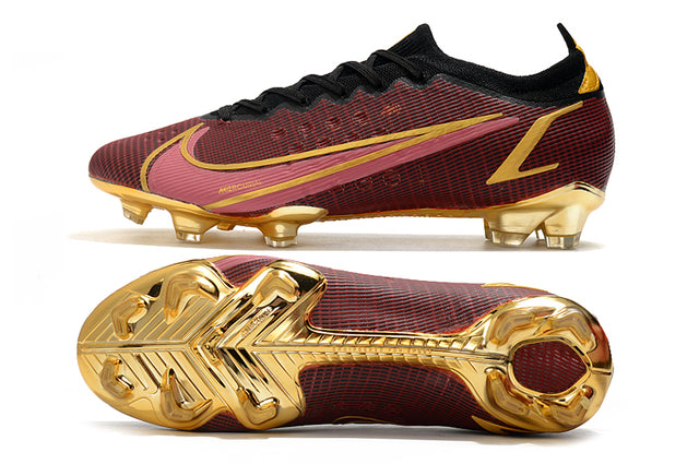 Nike Mercurial Vapor 14 Elite FG - Black/Metallic Silver/Black