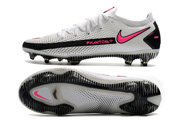 Nike Phantom GT Elite FG Soccer Cleats – Low Top – White/Pink