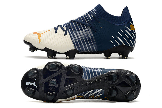 Puma Future Z FG Soccer Cleats – Blue/Beige