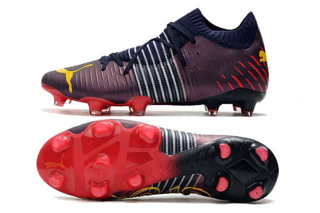 Puma Future Z FG Soccer Cleats – Black/Red/Orange